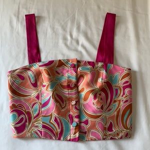 Zara cropped tank top